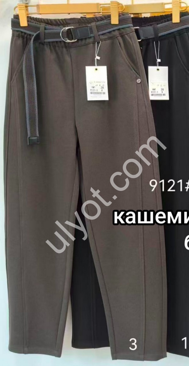 ШТАНЫ (28-33) БАЙКА СЕРЫЙ 9121-4