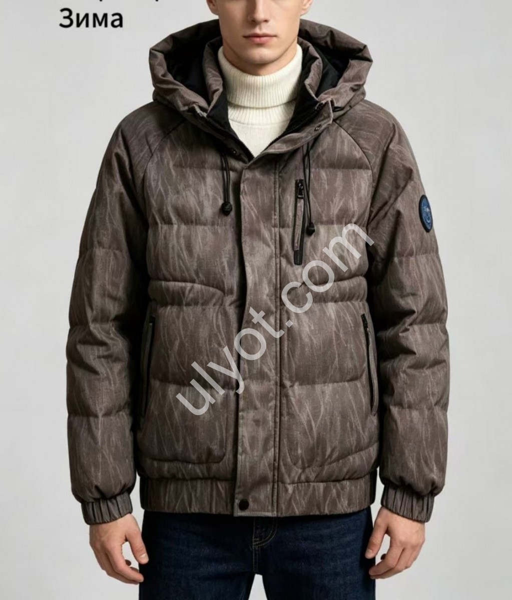 КУРТКА (M-3XL) ГРАФИТ 1087