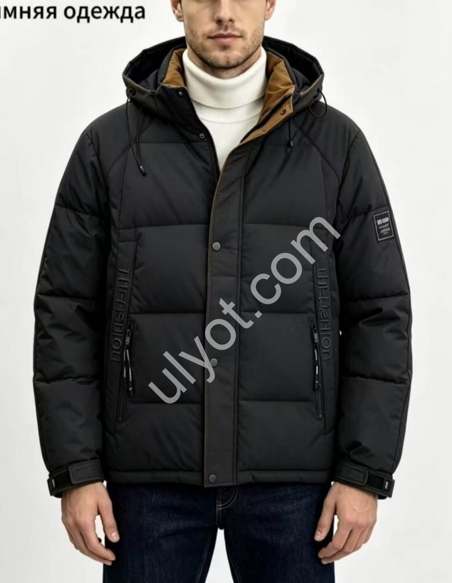 КУРТКА (XL-5XL) ЧЕРНЫЙ 1781