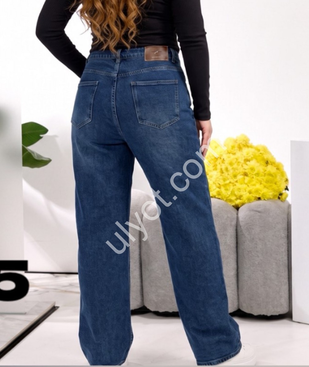 ДЖИНСЫ LIANA (30-36) КАМНИ СИНИЙ 1085