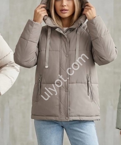КУРТКА (M-2XL) БЕЖ 2125