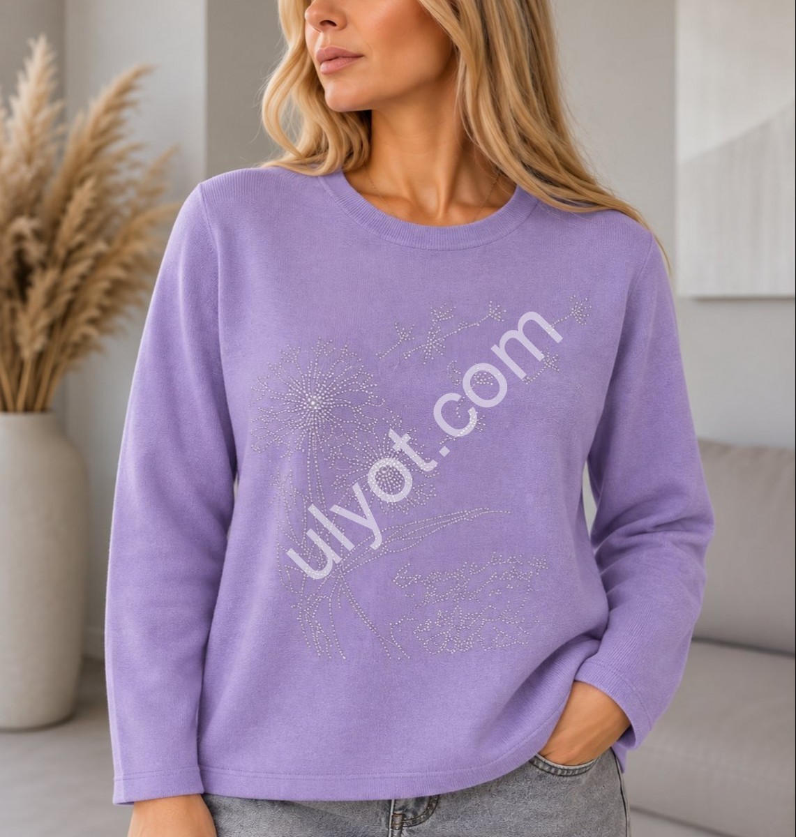 СВИТЕР (ONE SIZE 48-52) МИКС 25524