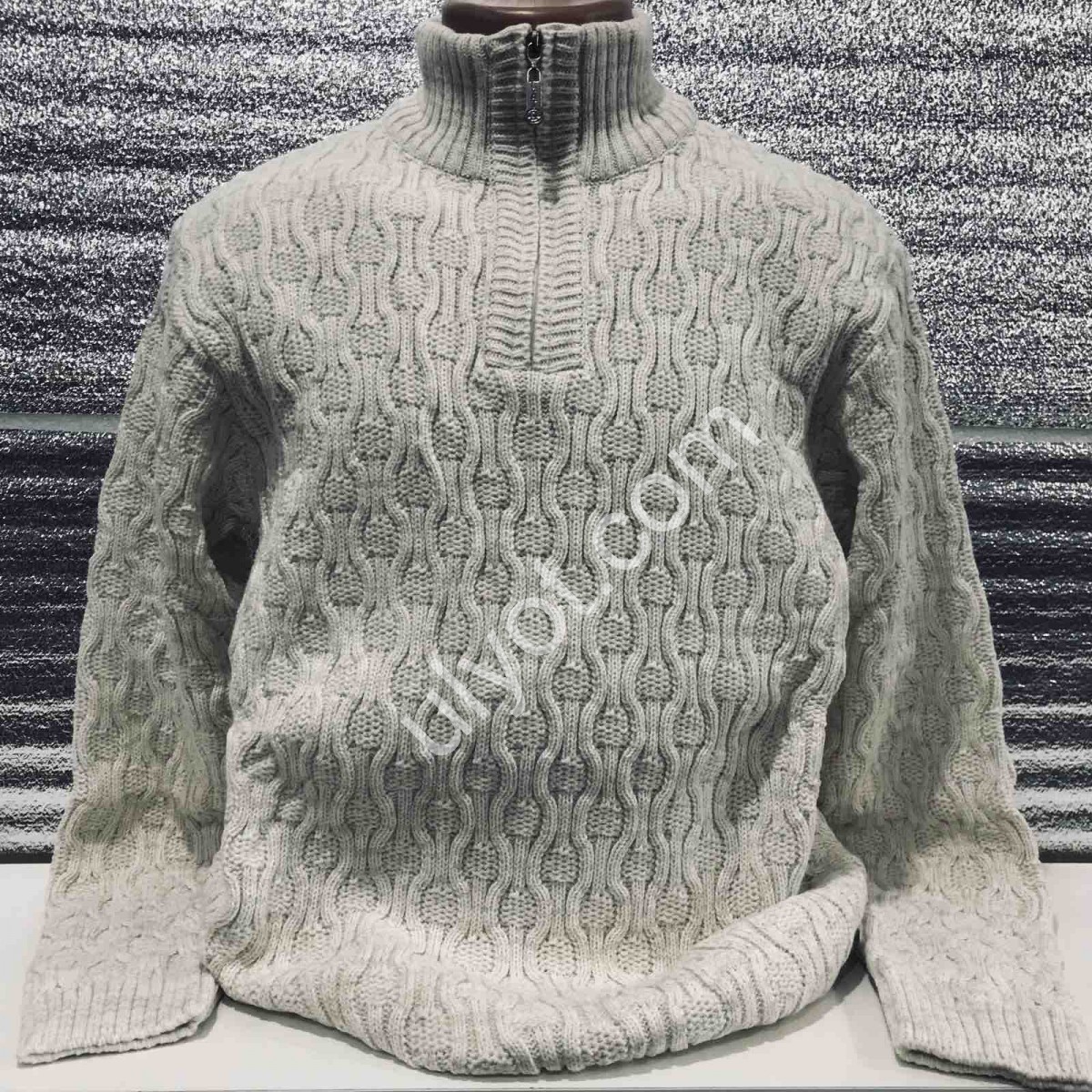 СВІТЕР DEVANTI (L-2XL) СВ.БІЖ 78130