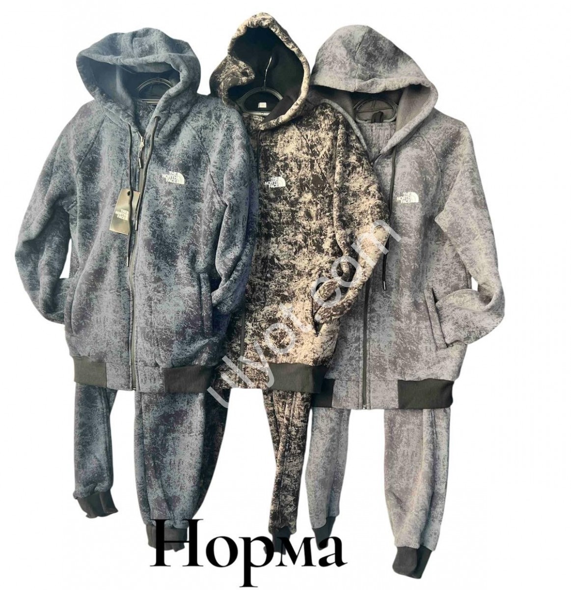 КОСТЮМ T48 (50-56) ФЛІС МАНЖЕТ БІЖ