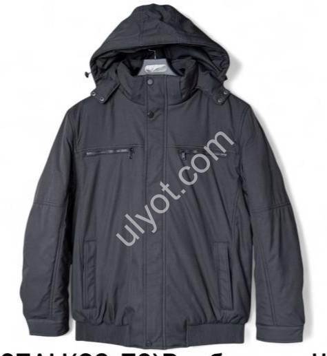 КУРТКА AUDSA (62-70) ЧЕРНЫЙ 2607AH
