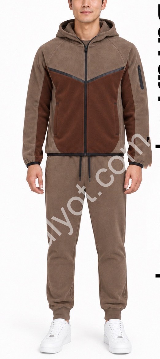 КОСТЮМ AUDSA (2XL-6XL) ФЛИС МАНЖЕТ БЕЖ A268