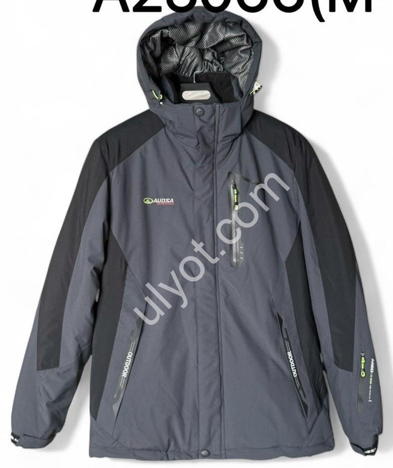 КУРТКА ТЕРМО (M-3XL) СІРИЙ 25066