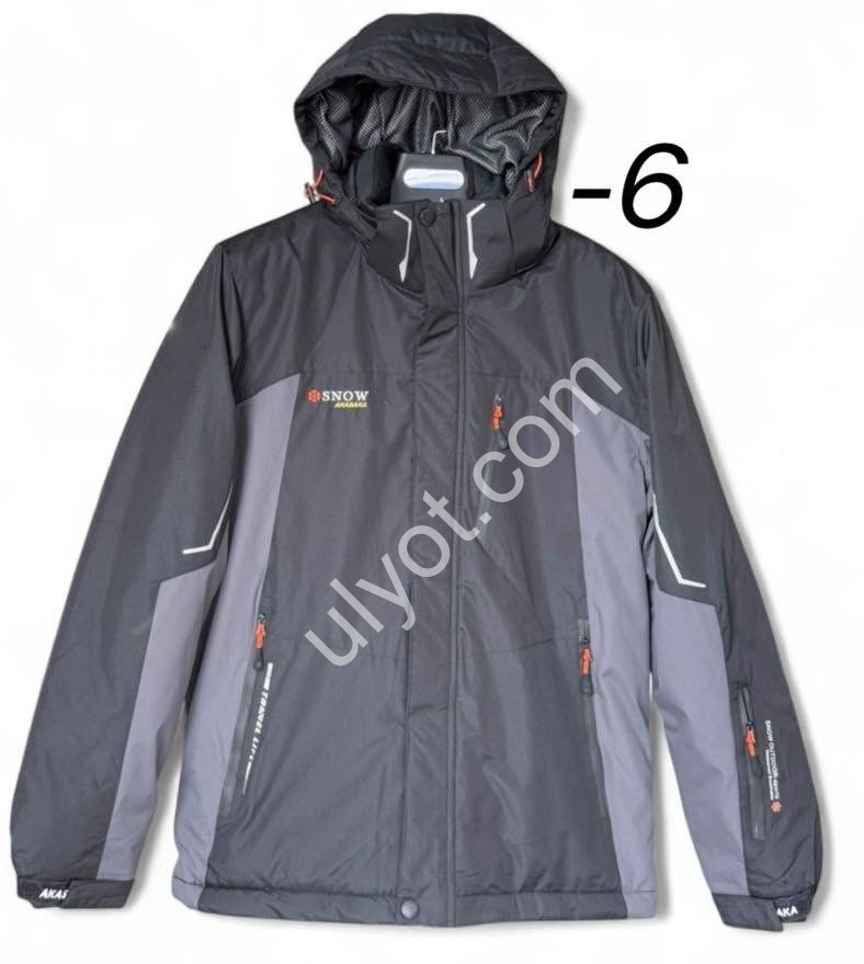 КУРТКА ТЕРМО (M-3XL) ЧЕРНЫЙ 25052-6