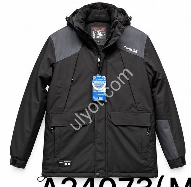 КУРТКА ТЕРМО (M-3XL) ЧЕРНЫЙ 24073