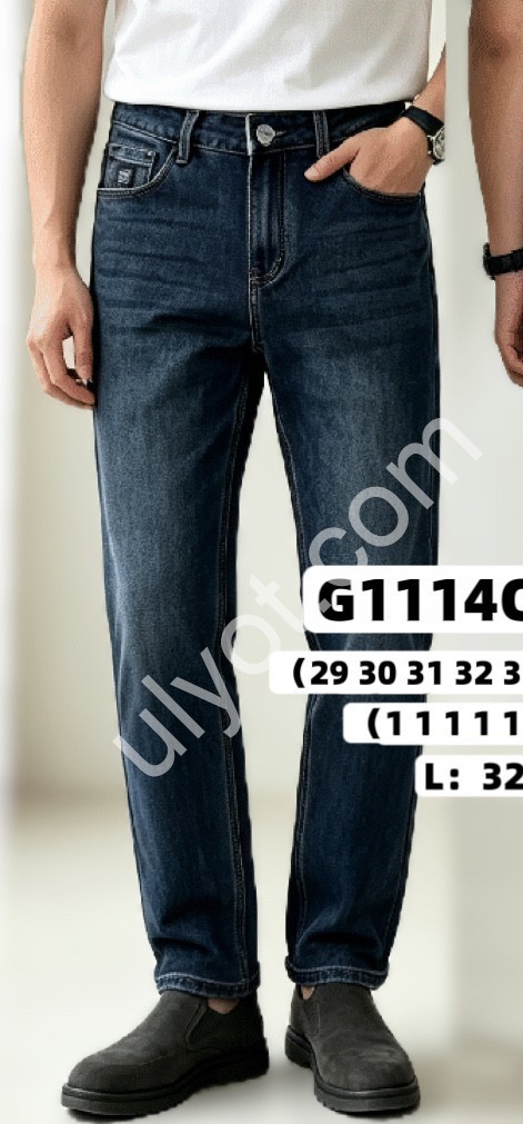 ДЖИНСИ GOD BOREST (29-38) Т.СИНІЙ 1114