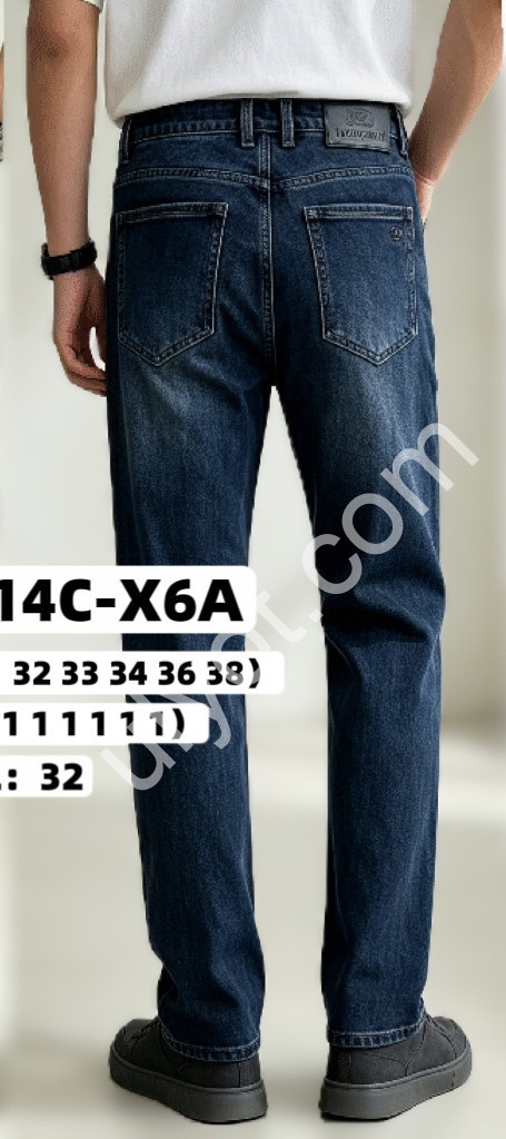 ДЖИНСИ GOD BOREST (29-38) Т.СИНІЙ 1114