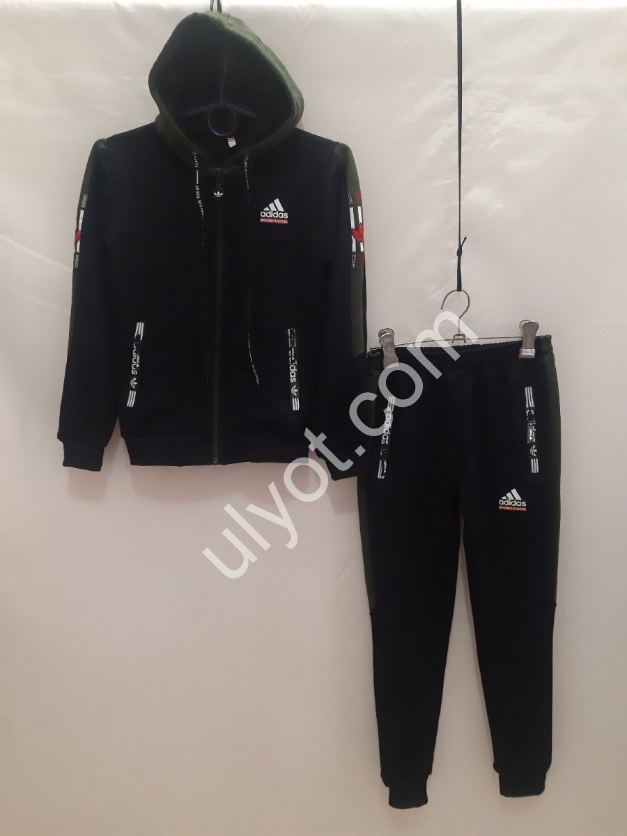 СПОРТ.КОСТЮМ A01 (36-44) ХАКИ+ЧЕРНЫЙ 3644