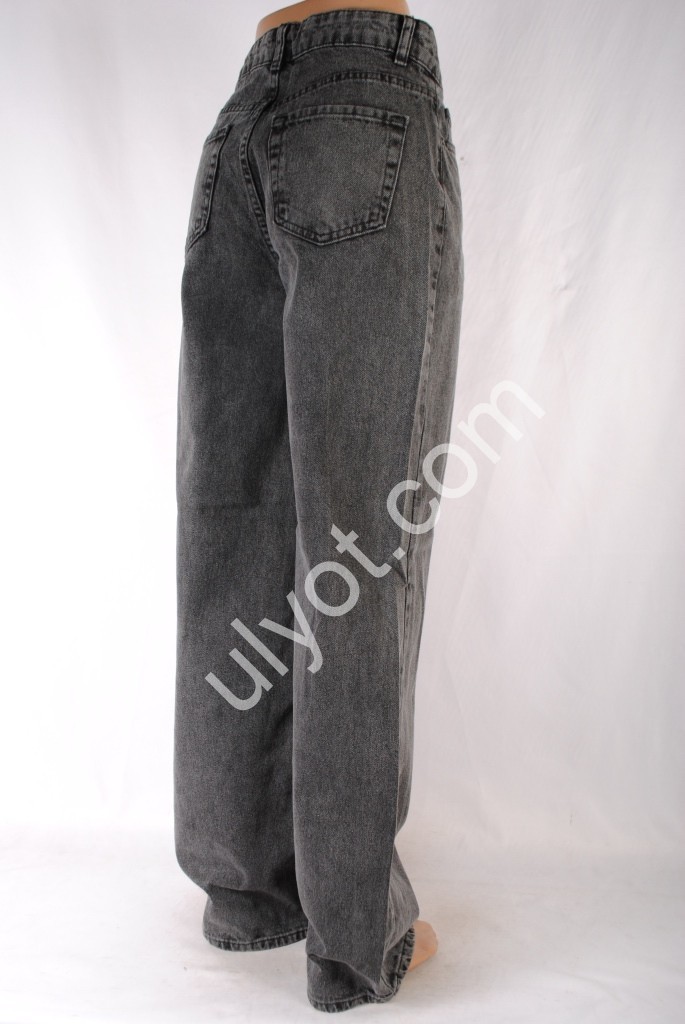 Фото 3 ДЖИНСЫ TOP SHOP (25-32) ГРАФИТ 6464
