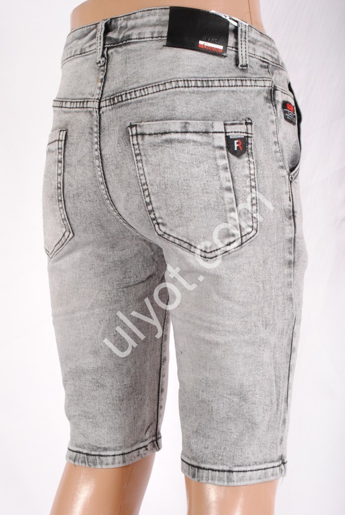 Фото 1 ШОРТЫ NEW JEANS (29-38) СЕРЫЙ 800