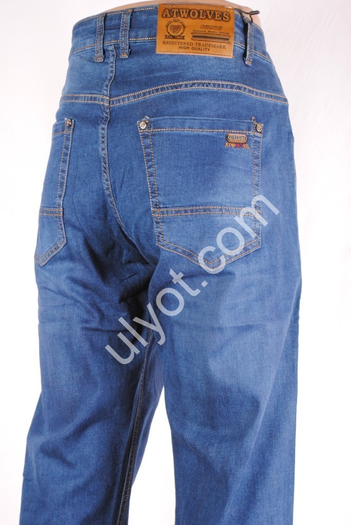ДЖИНСИ ATWOLVES (36-46) СИНІЙ 1121