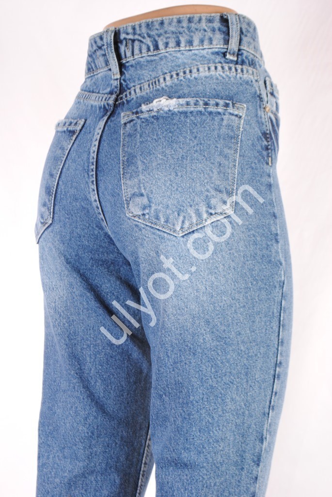 Фото 1 ДЖИНСЫ JEAN SHOP (25-30) СИНИЙ 934