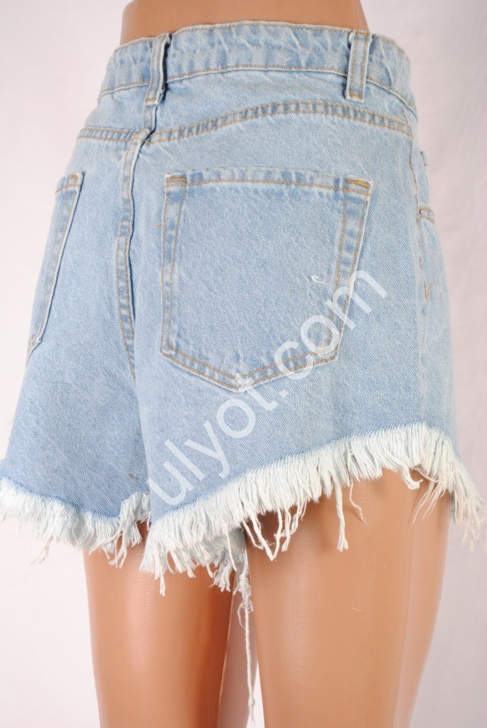 ШОРТИ TOP SHOP (25-30) СВ.ГОЛУБИЙ 8513