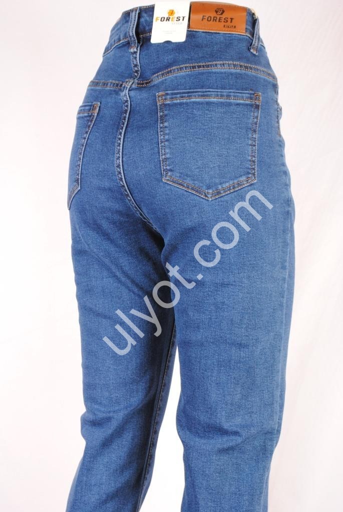 ДЖИНСЫ FOREST JEANS (31-38) СИНИЙ 3176