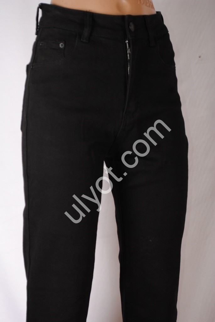 Фото 2 ДЖИНСЫ FOREST JEANS (25-30) ЧЕРНЫЙ 129