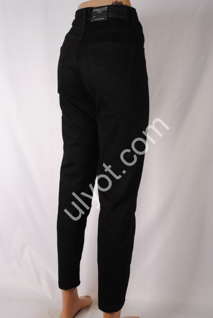 Фото 3 ДЖИНСЫ FOREST JEANS (25-30) ЧЕРНЫЙ 127