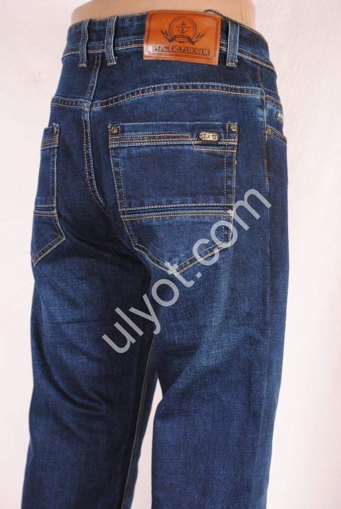 ДЖИНСИ POKARO (30-38) СИНІЙ 905