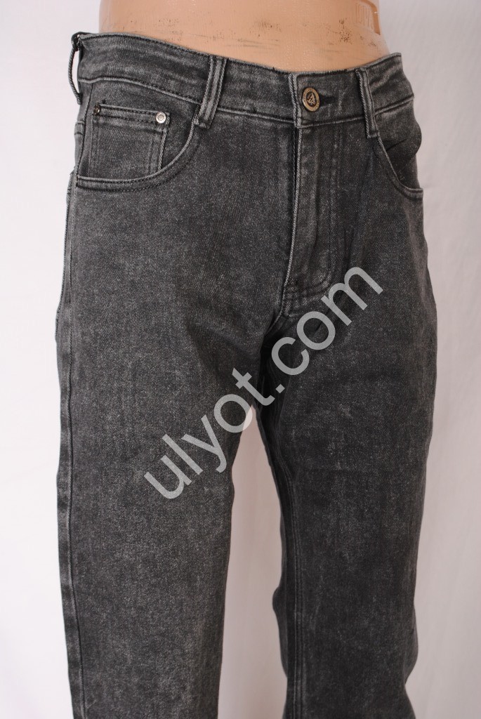 Фото 2 ДЖИНСЫ ATWOLVES (32-38) СЕРЫЙ 6509