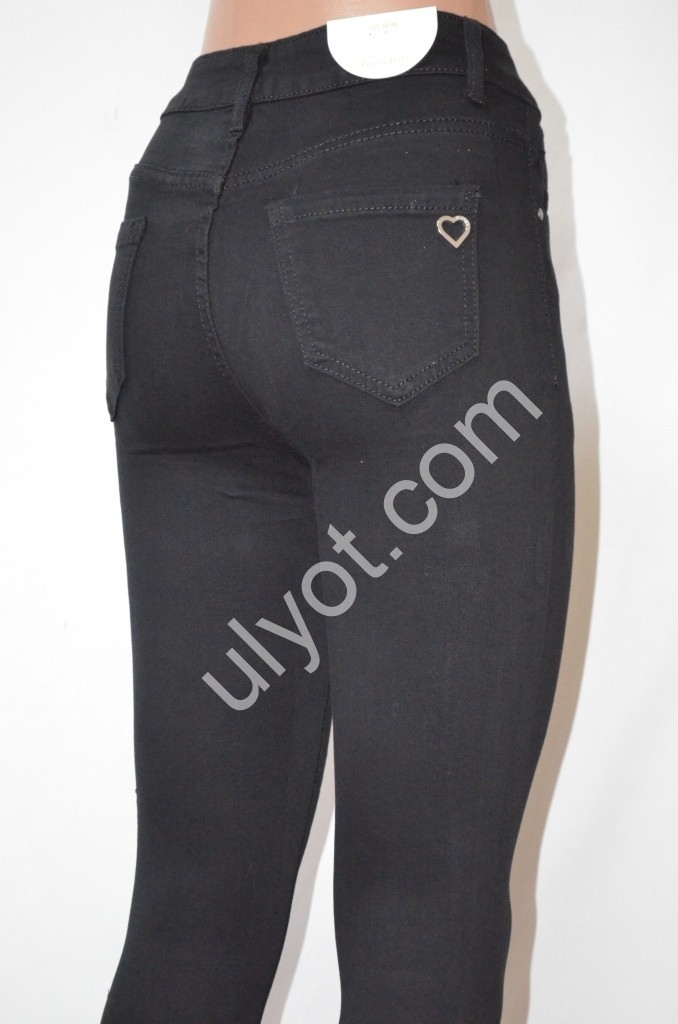 ДЖИНСЫ PRETTY BABY (25-30) ЧЕРНЫЙ 078