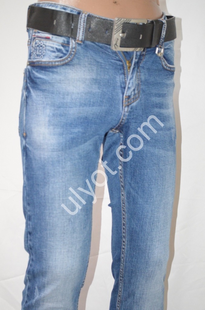 Фото 2 ДЖИНСИ RESALSA (27-33) СИНІЙ 9691