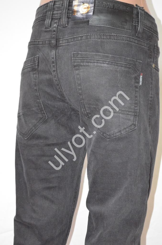 Фото 1 ДЖИНСЫ BARONJNS (29-36) ЧЕРНЫЙ L981-2