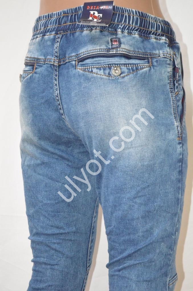 ДЖИНСЫ RESALSA (27-33) Т.ГОЛУБОЙ 8122XT