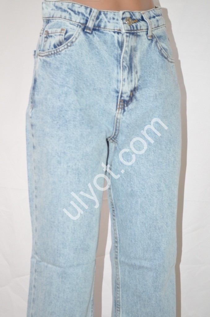 Фото 2 ДЖИНСЫ TOP SHOP (25-32) ГОЛУБОЙ 7732