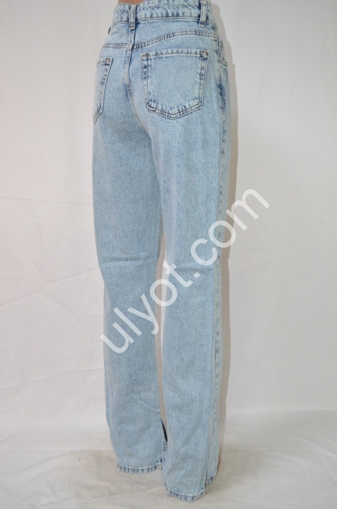 Фото 3 ДЖИНСЫ TOP SHOP (25-32) ГОЛУБОЙ 7732