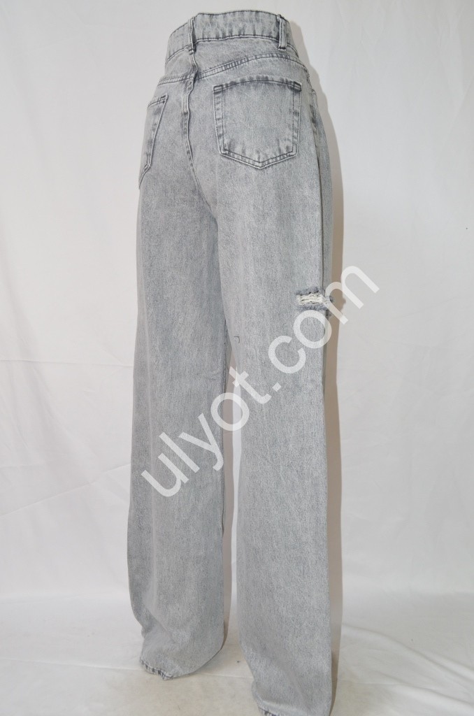 Фото 3 ДЖИНСЫ TOP SHOP (25-32) СЕРЫЙ 5500