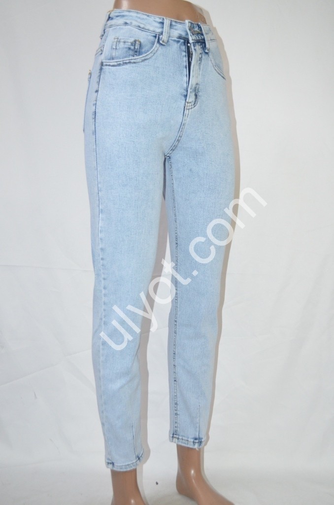 ДЖИНСЫ FOREST JEANS (25-30) ГОЛУБОЙ 3520