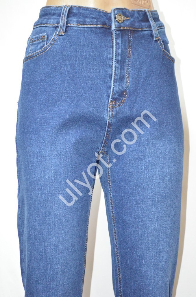 Фото 2 ДЖИНСЫ FOREST JEANS (30-36) СИНИЙ ФЛИС 3681