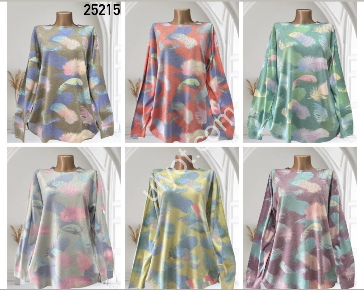 КОФТОЧКА (ONE SIZE 48-54) МИКС 25215