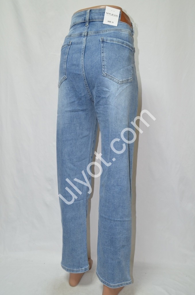 Фото 3 ДЖИНСЫ NEW JEANS (31-38) ГОЛУБОЙ 522