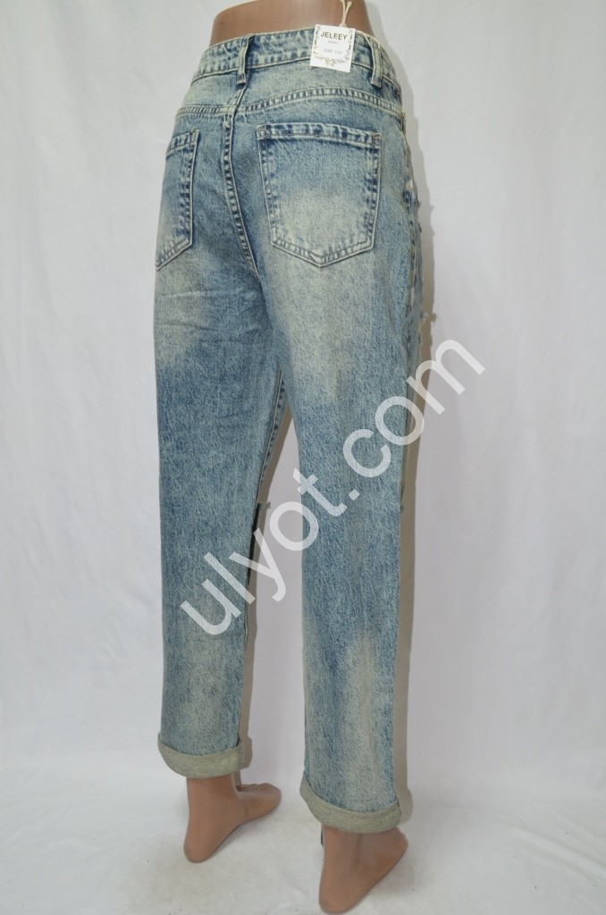 Фото 3 ДЖИНСЫ JELEEY (26-31) Т.ГОЛУБОЙ 2027