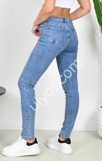 ДЖИНСЫ KT.MOSS (30-36) Т.ГОЛУБОЙ 1008