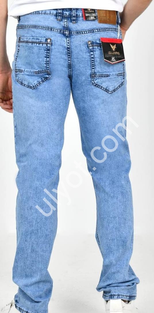 ДЖИНСЫ LS. JEANS (32-38) ГОЛУБОЙ 330