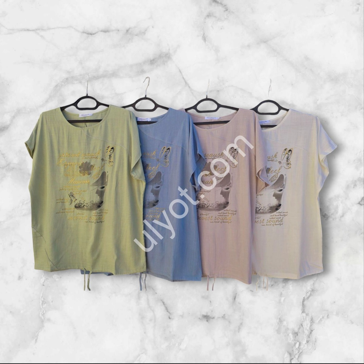 СОРОЧКА (M-XXL) РОЖОВИЙ 1802