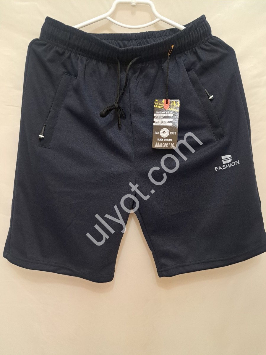 ШОРТЫ FASHION (M-3XL) Т-СИНИЙ 5002