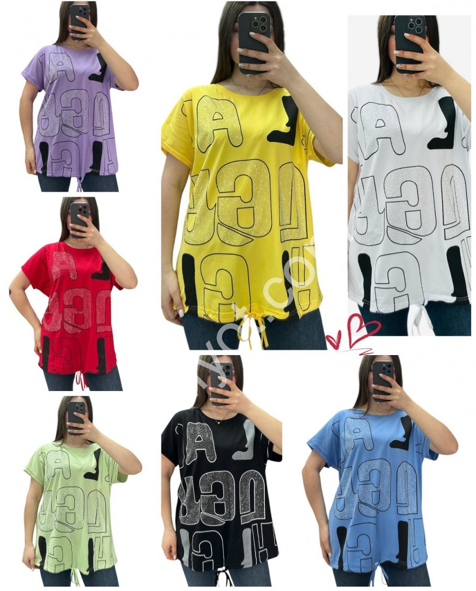 ФУТБОЛКА (L-2XL) МІКС 25311