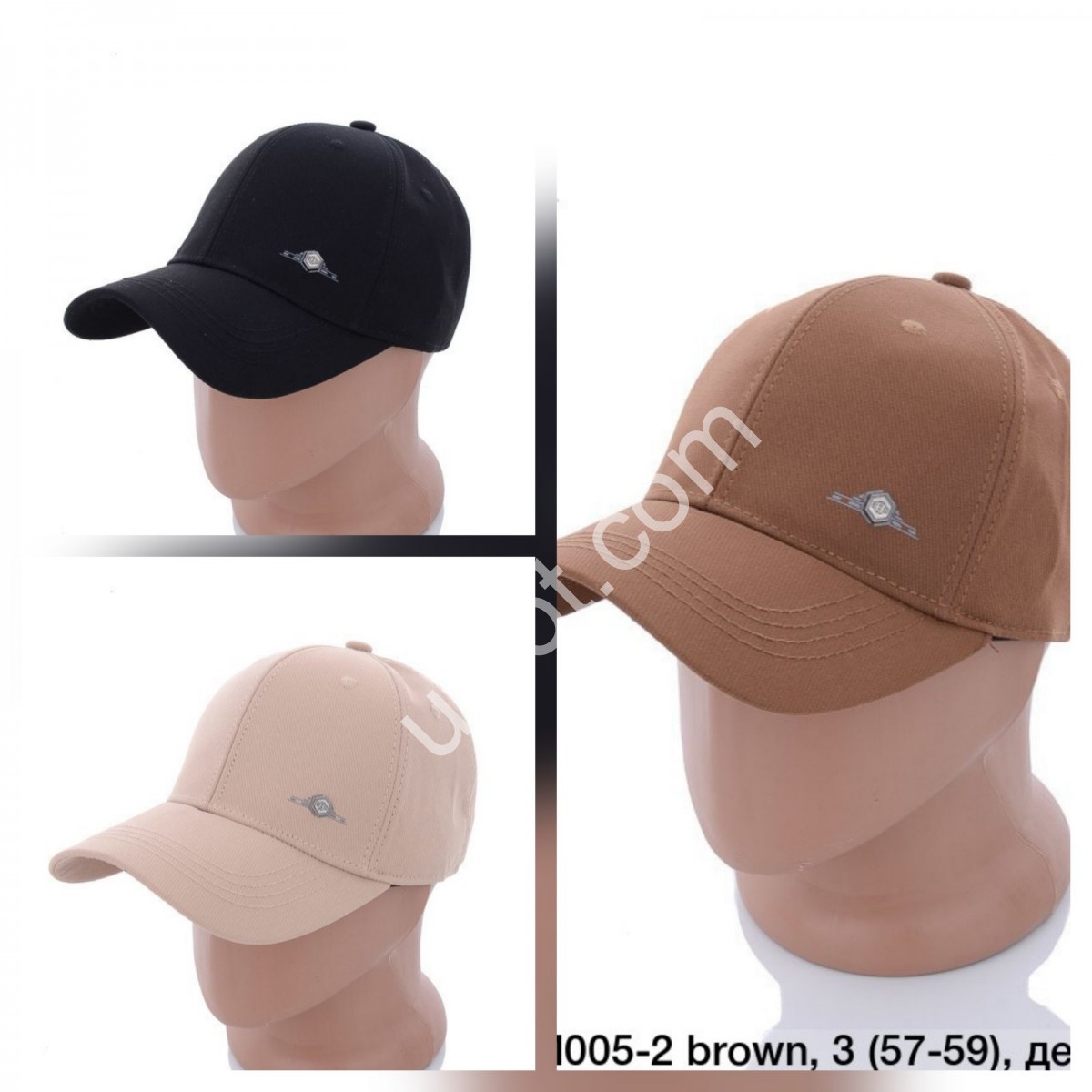 КЕПКА (ONE SIZE 57-59) МИКС 005-2