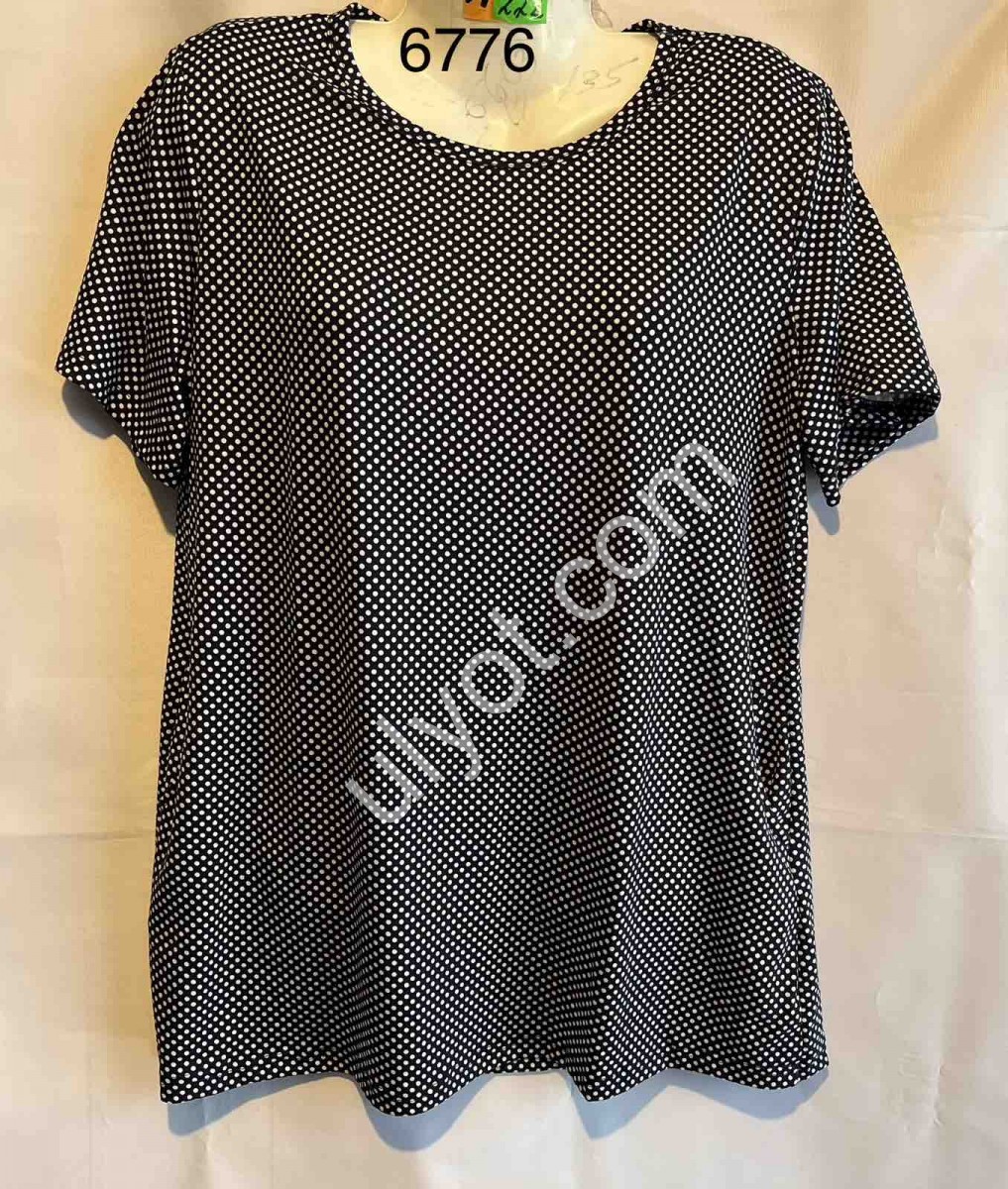 ФУТБОЛКА (XL-6XL) ЧОРНИЙ МІКС 6776