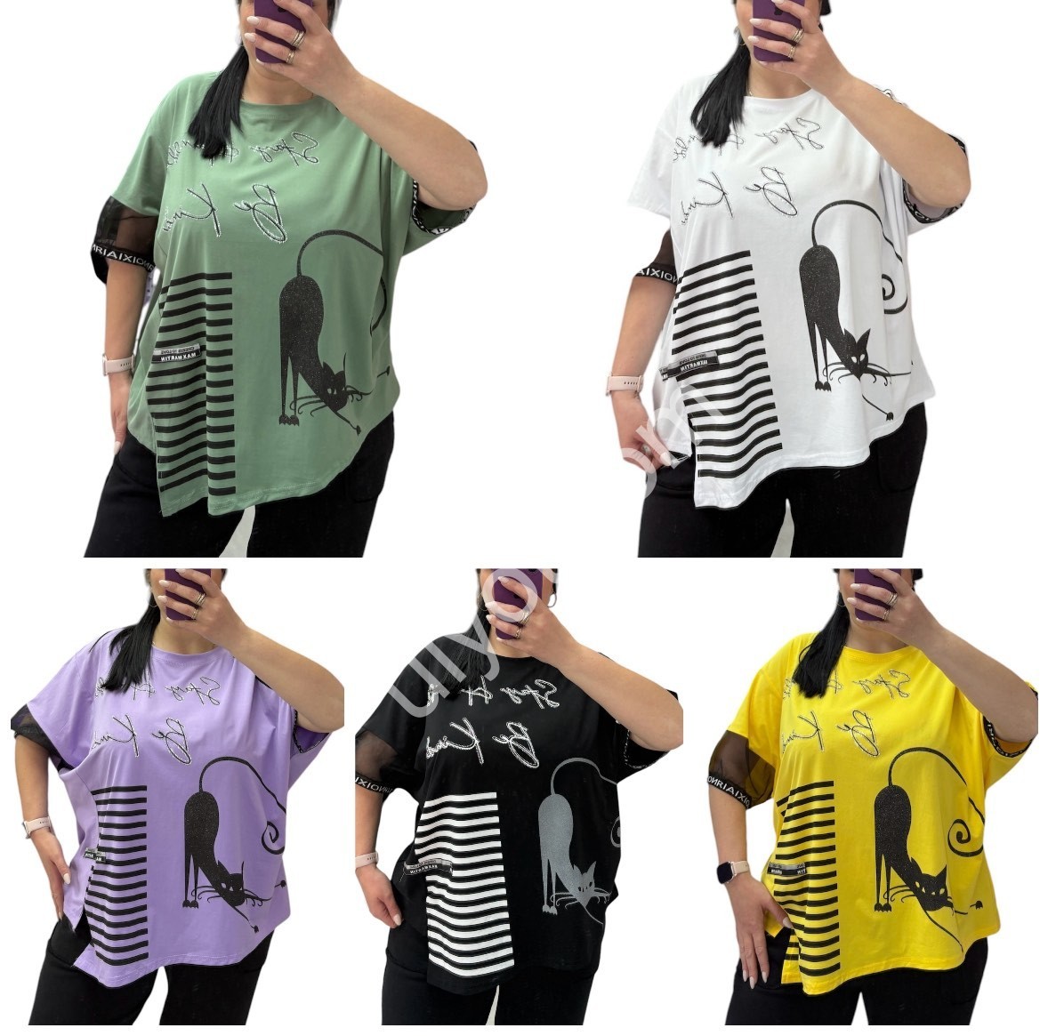 ФУТБОЛКА ONESIZE (L/XL) МИКС 25317