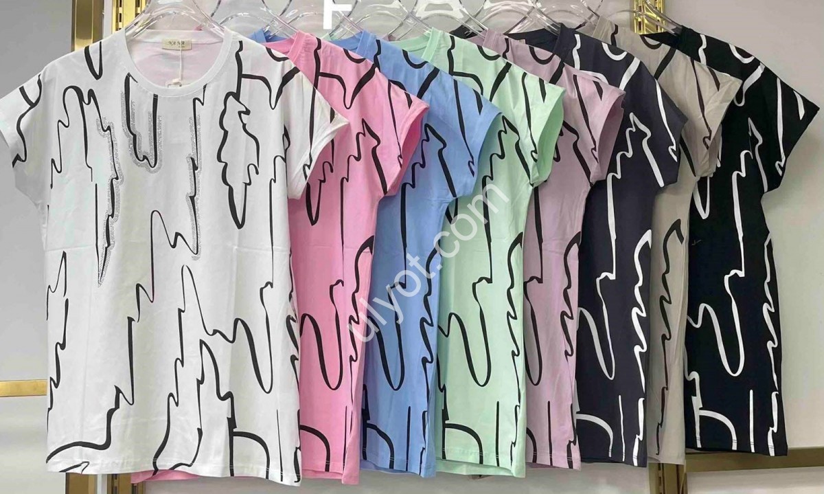 ФУТБОЛКА (ONE SIZE 54-56) МИКС 560-02