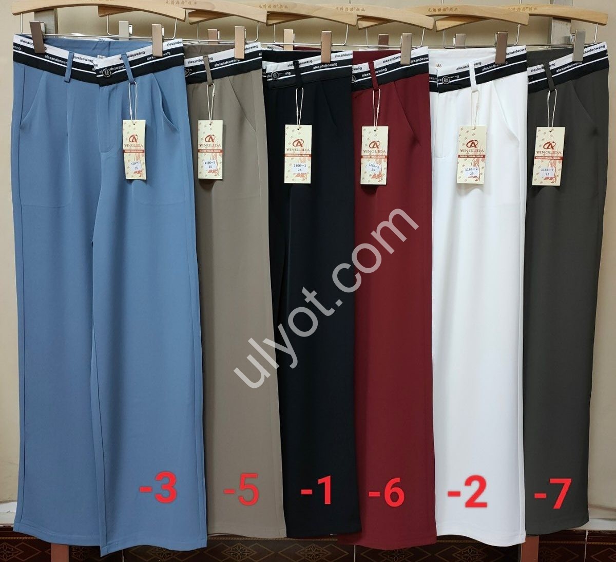 ШТАНЫ (25-30) БЕЛЫЙ 1166
