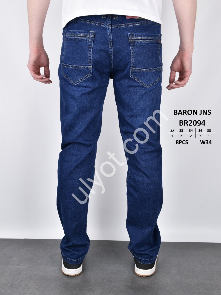 ДЖИНСИ BARON (32-38) СИНІЙ 2094