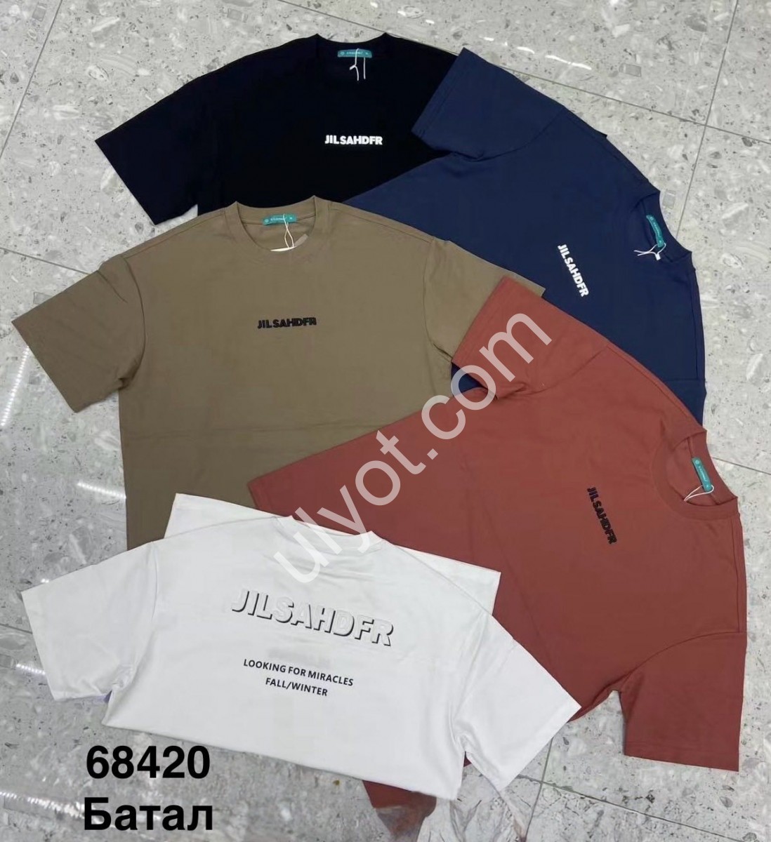 ФУТБОЛКА JIL SAHDFR (L-3XL) ХАКІ 68420